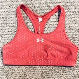 UNDER ARMOUR HeatGear Sonic Print Sports Bra